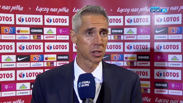 Rozmowa z Paulo Sousą po towarzyskim meczu Polska - Rosja (1-1).