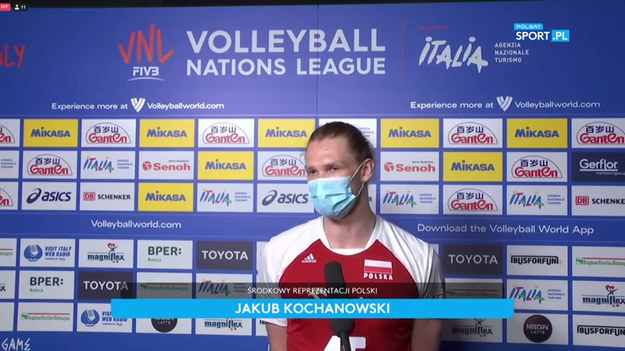 Rozmowa z Jakubem Kochanowskim po meczu Polska - USA (3:0) w Lidze Narodów.