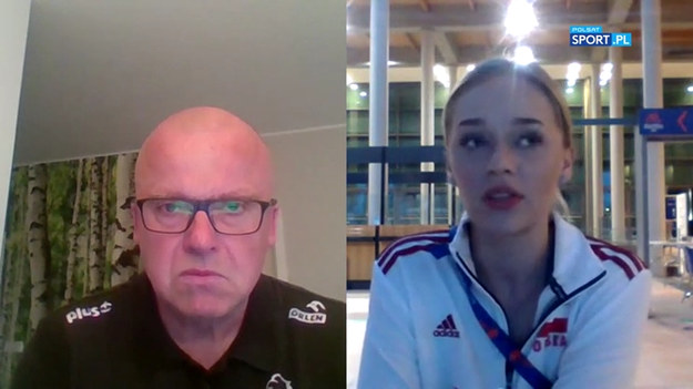 Rozmowa z libero reprezentacji Polski Marią Stenzel po meczu z reprezentacją Holandii (2:3).