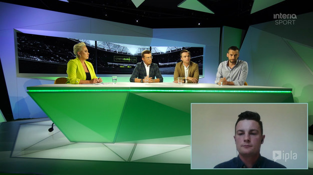 Za nami pierwszy odcinek codziennego programu "Strefa Euro 12:00", emitowanego w Interii i na platformie Ipla. W samo południe gośćmi Pauliny Czarnoty-Bojarskiej byli: Bożydar Iwanow, Jerzy Mielewski i Sebastian Staszewski, a także sędzia piłkarski Łukasz Rogowski.