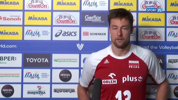 Rozmowa z Michałem Kubiakiem po meczu Polska - Brazylia (0:3) w Lidze Narodów.