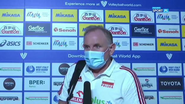 Rozmowa z Jackiem Nawrockim po meczu Polska - Tajlandia (3:0) w Lidze Narodów.