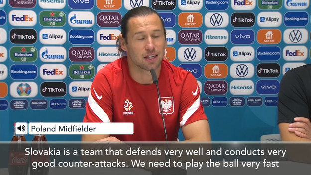 Grzegorz Krychowiak na przedmeczowej konferencji prasowej zwraca uwagę na mocne strony drużyny Słowacji oraz mówi, co trzeba zrobić, aby wygrać.

Żródło video: AP VIDEO HUB