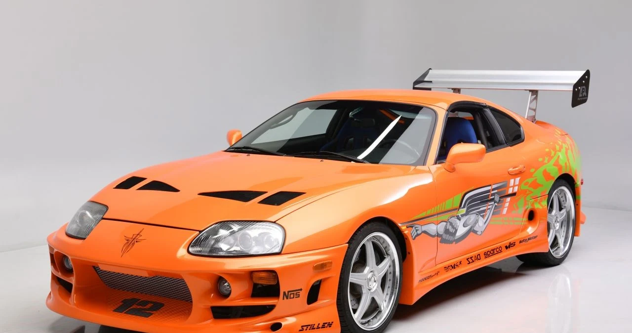 Toyota Supra Paula Walkera z "Szybkich i wściekłych" trafiła na aukcję