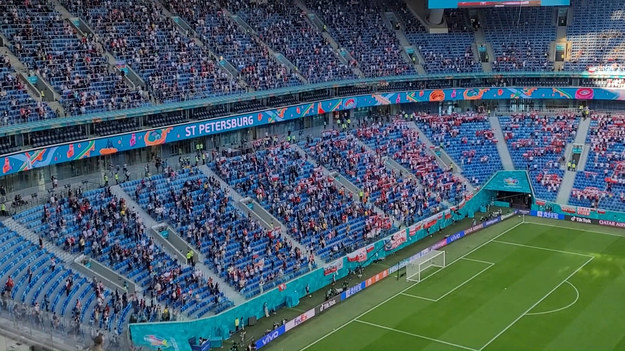 Polacy grają swój pierwszy mecz na Euro 2020 ze Słowacją na stadionie w Sankt Petersburgu. Oto "Mazurek Dąbrowskiego" przed spotkaniem.