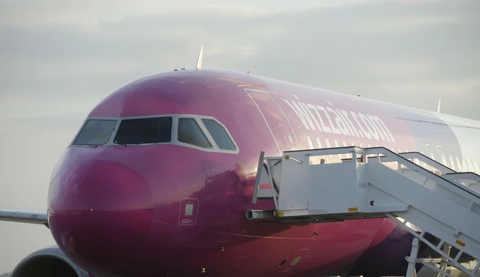 Katowice: Awaryjne lądowanie samolotu Wizz Air