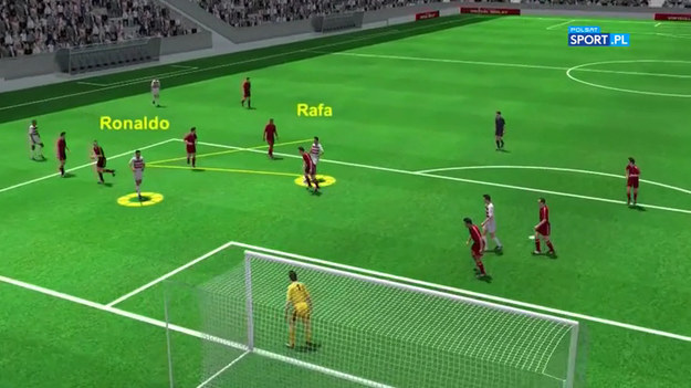 Animacja i analiza bramek, które padły w meczu pierwszej kolejki grupy F: Węgry - Portugalia (0-3).
