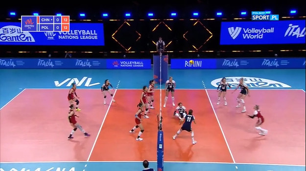 W meczu 14. kolejki Ligi Narodów siatkarek Polska przegrała z reprezentacją Chin 0:3. Podopieczne trenera Jacka Nawrockiego w dwóch pierwszych setach dotrzymywały kroku rywalkom, ale w trzecim zdecydowanie wygrały Chinki. Polki poniosły dziesiątą porażkę na turnieju w Rimini.