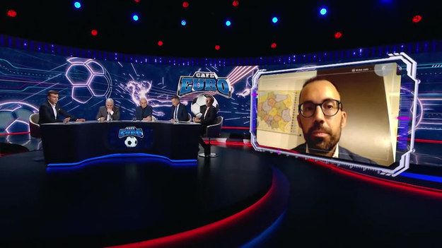 - Piłkarze reprezentacji Włoch zrobili kolejny krok, żeby wygrać turniej Euro 2020. Mogą być faworytem tych mistrzostw. Mancini chciał, żeby w meczu z Walią kilku zawodników mogło odpocząć. Zobaczymy, jak będzie dalej, ale widzę, że nasza drużyna gra swobodnie, bawi się piłką, a w kadrze panuje dobra atmosfera - powiedział korespondent "Przeglądu Sportowego" Alberto Bertolotto w programie "Cafe Euro".
