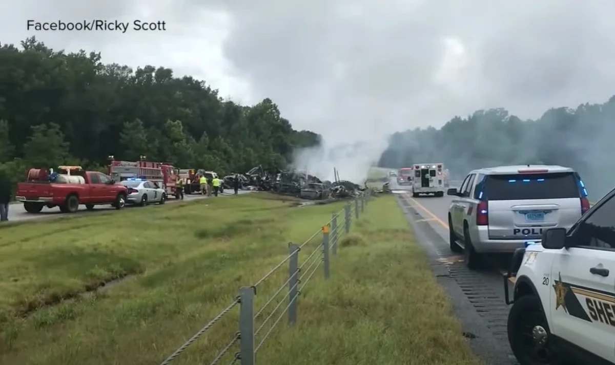 Dziesięć osób, w tym dziewięcioro dzieci, zginęło w wypadku na autostradzie w hrabstwie Butler w stanie Alabama. Najmłodsza z ofiar miała 9 miesięcy. Do tragedii doszło w czasie silnej burzy.