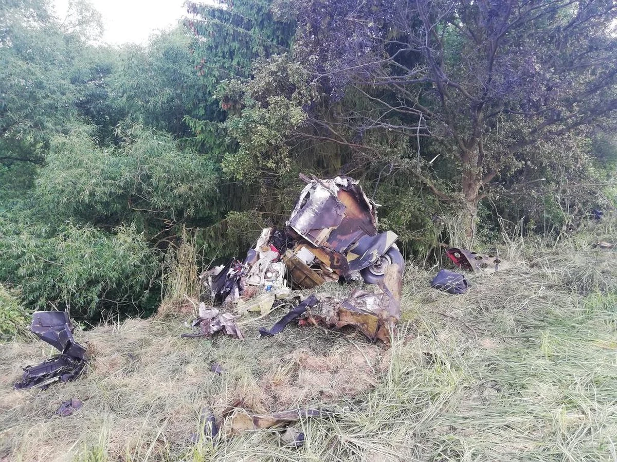 ​Wracający z pokazów lotniczych w Lesznie (wielkopolskie) do Austrii samolot T 28 Trojan rozbił się na terytorium Czech. Zginął pilot i pasażer.