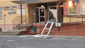 Czaplinek: Wybuch bankomatu. Potężna eksplozja uszkodziła budynek