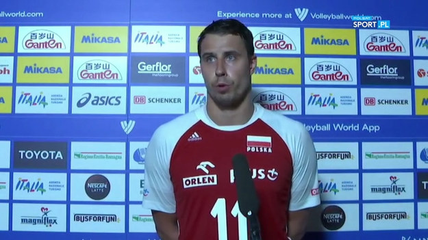 Rozmowa z Fabianem Drzyzgą po meczu Polska - Argentyna (3:0) w Lidze Narodów.