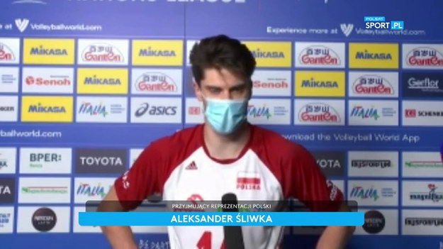 Przyjmujący reprezentacji Polski siatkarzy Aleksander Śliwka skomentował dyspozycję Biało-Czerwonych w meczu z Iranem (3:0) w Lidze Narodów.