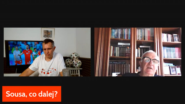 Roman Kołtoń i legendarny trener Antoni Piechniczek po spotkaniu Polska - Szwecja analizują zarobki byłych selekcjonerów polskiej reprezentacji do zarobków Paula Sousy. 