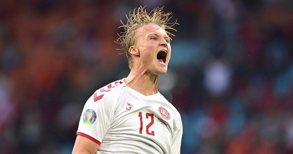 Dania pokonała Walię 4:0 w 1/8 finału Euro 2020. Bohaterem spotkania był napastnik Kasper Dolberg, który zdobył dla duńskiej drużyny dwie bramki. 
