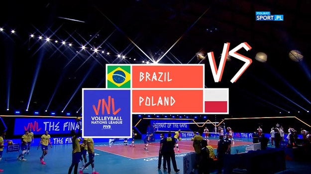 Skrót meczu finałowego Ligi Narodów: Polska - Brazylia 1:3 (25:22, 23:25, 16:25, 14:25).