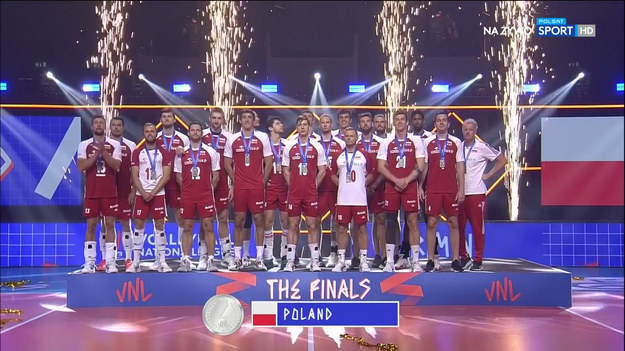 Reprezentacja Polski zdobyła srebrny medal Ligi Narodów w siatkówce mężczyzn. Biało-Czerwoni przegrali w finale z Brazylią (1:3).