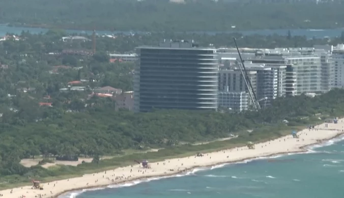 USA: Częściowo zawalił się budynek w Miami. Są ofiary tragedii na Florydzie