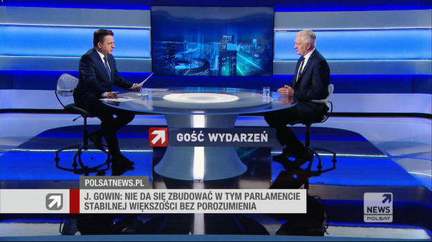 - Wiele prób, dosyć czasami brutalnego, czasami perfidnego, wypychania Porozumienia z obozu Zjednoczonej Prawicy. My jesteśmy gotowi kontynuować ten projekt, ale nie za wszelką cenę, tylko na określonych warunkach - mówił wicepremier Jarosław Gowin, lider Porozumienia, minister rozwoju, pracy i technologii, w rozmowie z Bogdanem Rymanowskim.Fragment programu "Gość Wydarzeń".