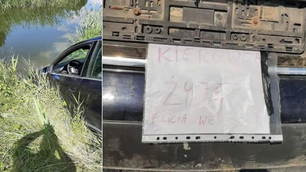 "Kierowca żyje. Policja wie" – kartkę z takim napisem znaleźli podczas jednej z akcji strażacy z Ochotniczej Straży Pożarnej w Barczewie. Wbrew pozorom, komunikat rodzi jeszcze więcej pytań, niż daje odpowiedzi. 