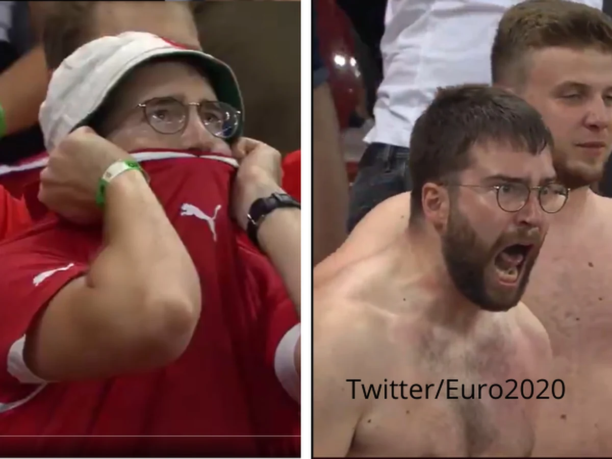 Poniedziałkowe mecze mistrzostw Europy przejdą do historii. Było w nich wszystko, co uwielbiają kibice: spektakularne gole, niespodziewane wyrównania wyniku, rzuty karne. Nic więc dziwnego, że piłkarscy fani tak żywiołowo reagowali na boiskowe wydarzenia. Media społecznościowe obiegło nagranie kibica reprezentacji Szwajcarii, który na stadionie oglądał rywalizację jego zespołu z Francją.