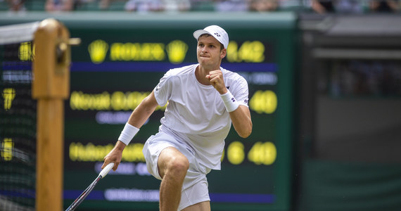 Wimbledon. Hubert Hurkacz awansował do III rundy