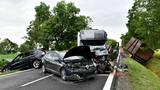 Dolnośląskie: Karambol na dk nr 8. Nie żyją dwie osoby