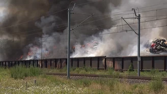 Kolejny pożar śmieci w Przysiece Polskiej. Poprzedni ugaszono dzień wcześniej