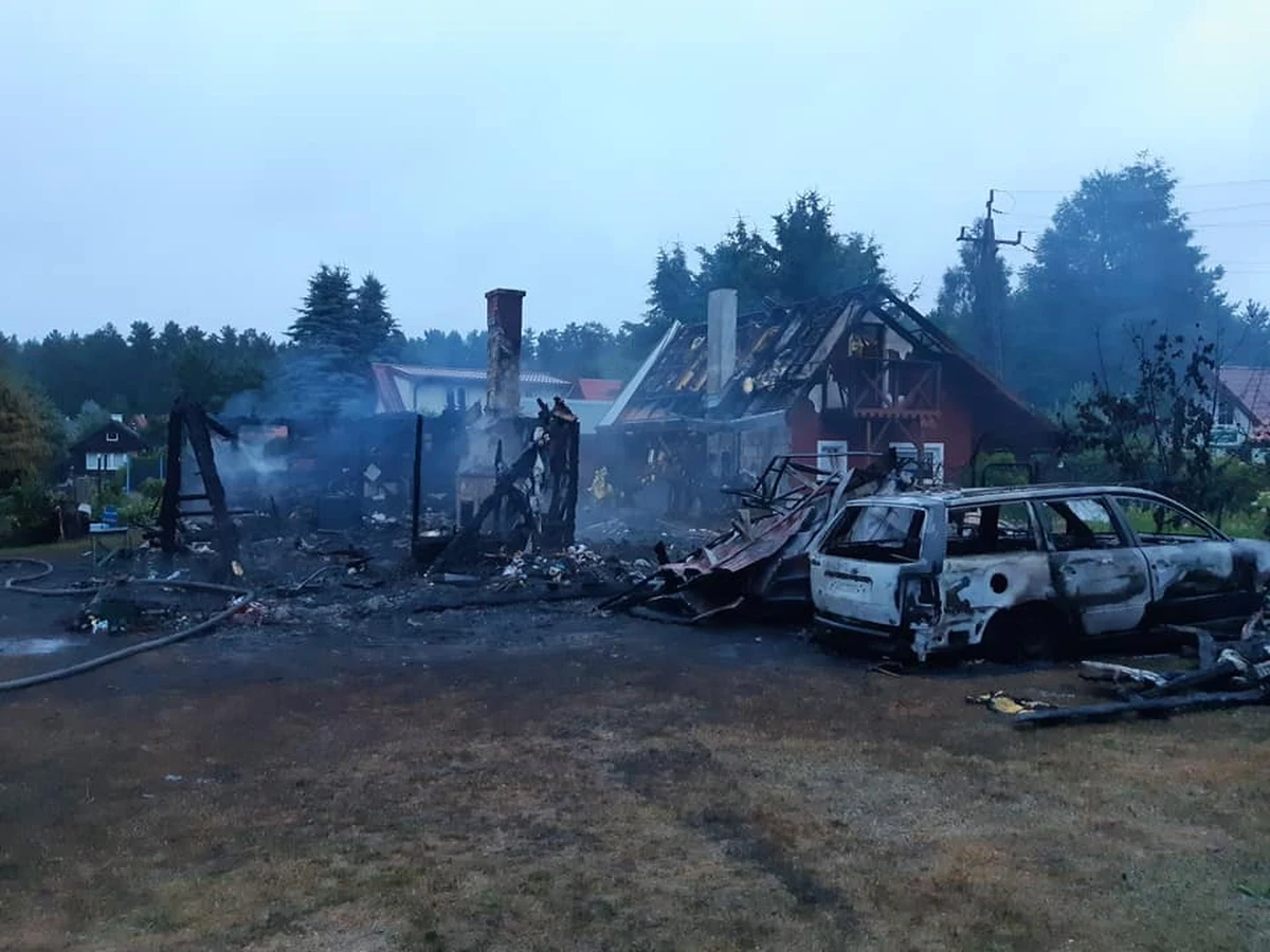 Dwie osoby zginęły w wyniku pożaru domku letniskowego w Miodówku w gminie Stawiguda w woj. warmińsko-mazurskim. Okoliczności tragedii bada policja pod nadzorem prokuratury - poinformował Rafał Prokopczyk z Komendy Miejskiej Policji w Olsztynie.