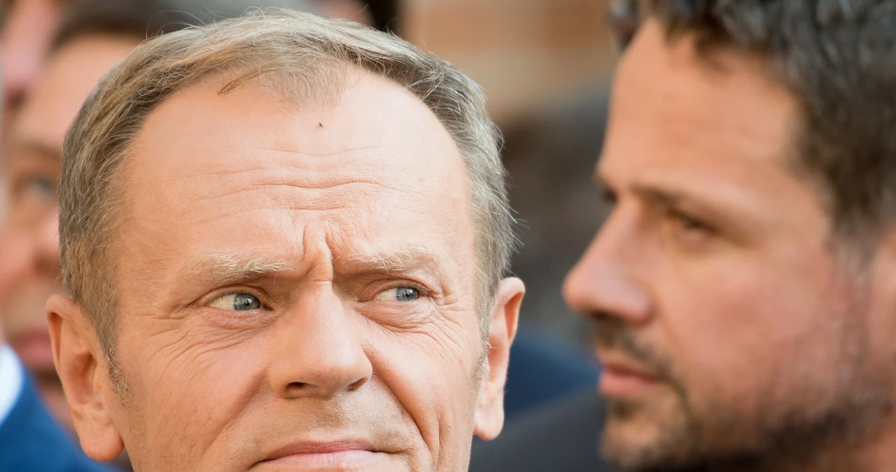 Donald Tusk i Rafał Trzaskowski