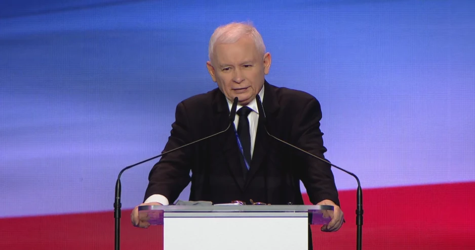 Prezes PiS Jarosław Kaczyński