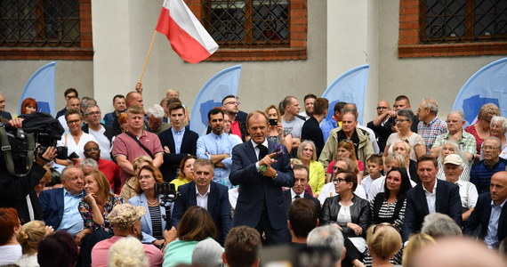 Kłótnie i przepychanki wywiązały się pomiędzy zwolennikami i przeciwnikami lidera Platformy Obywatelskiej Donalda Tuska podczas jego wizyty w Szczecinie.