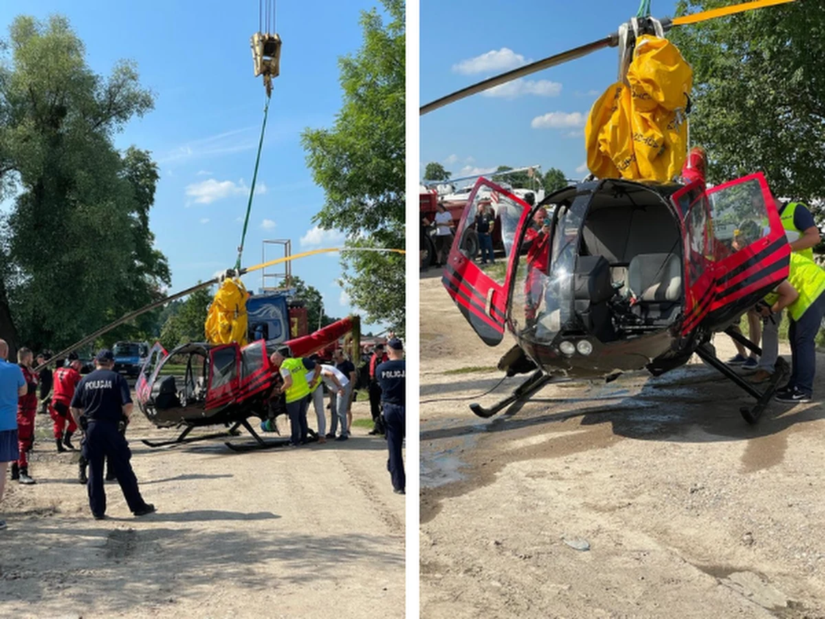 Policja pod nadzorem prokuratury wyjaśnia przyczyny wczorajszego wypadku śmigłowca, który spadł do jeziora Tałty na Mazurach. Do szpitali trafiły trzy osoby, pilot oraz dwie kobiety, które podróżowały śmigłowcem. Wczoraj późnym popołudniem maszyna została wyciągnięta z wody.