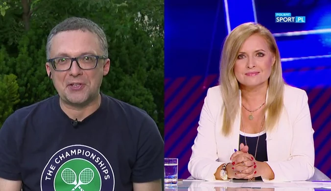 Wimbledon. Tomasz Lorek: Hubert Hurkacz ma szanse, aby grać o najwyższe laury w tenisie. Wideo (POLSAT SPORT)