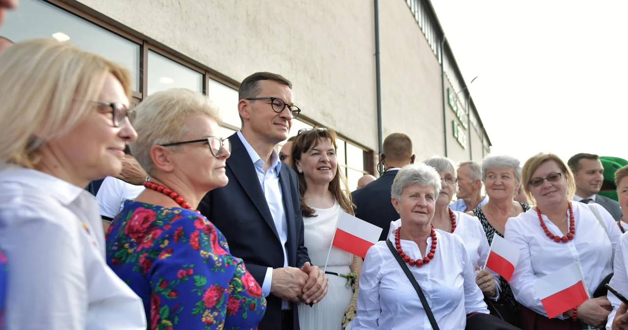 Mateusz Morawiecki w Górznie, 7 lipca