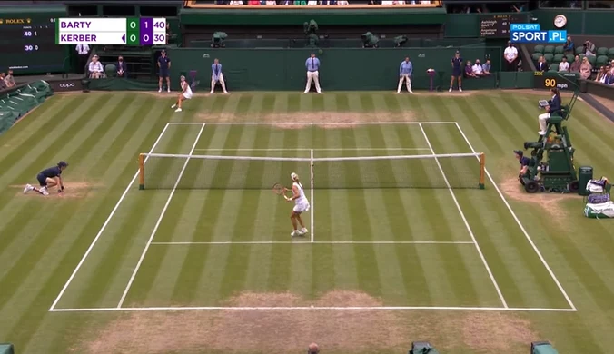 Tenis. Ashleigh Barty - Angelique Kerber 2:0. Skrót meczu (POLSAT SPORT) Wideo