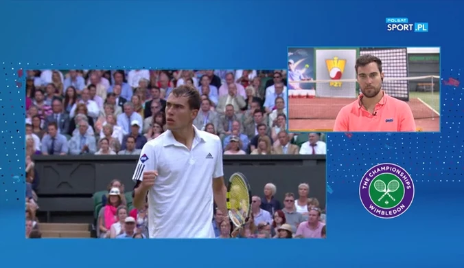 Wimbledon. Jerzy Janowicz: Mecz z Federerem to było najgorsze, co mogło przytrafić się Hurkaczowi (POLSAT SPORT). Wideo