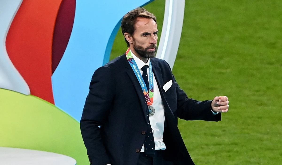 ​Jesteśmy bardzo rozczarowani - mówi trener piłkarskiej reprezentacji Anglii Gareth Southgate po przegranym w rzutach karnych finale Euro 2020 z Włochami.