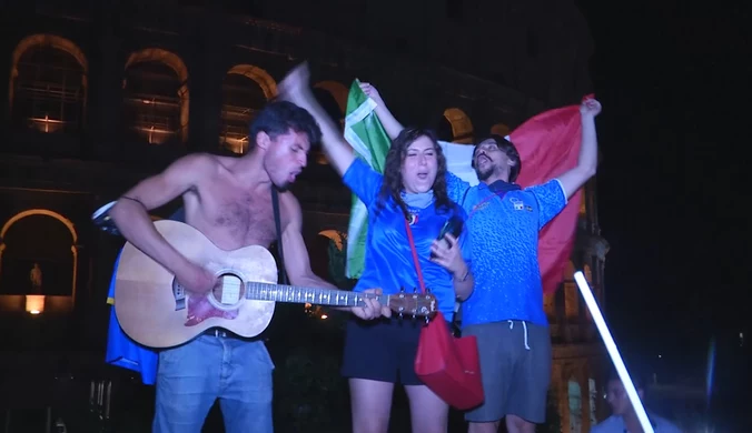 Euro 2020: Tak Włosi świętowali zwycięstwo swojej drużyny