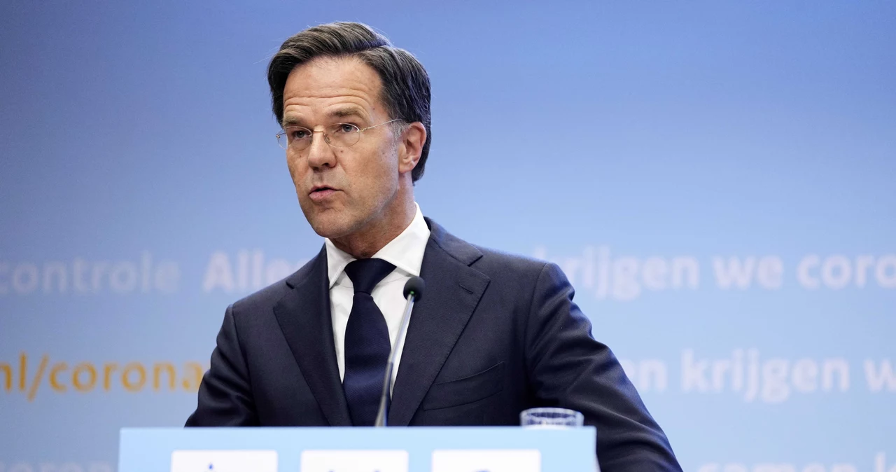 Premier Holandii Mark Rutte