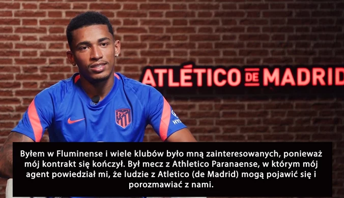 Marcos Paulo - nowy transfer Atletico Madryt. Wideo