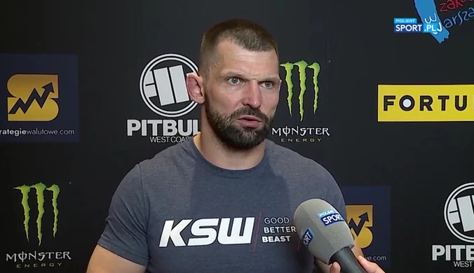 KSW 62. Szymon Kołecki: Nie czuję się czarnym charakterem w tej walce. To ja nie obrażałem mojego rywala (POLSAT SPORT) Wideo