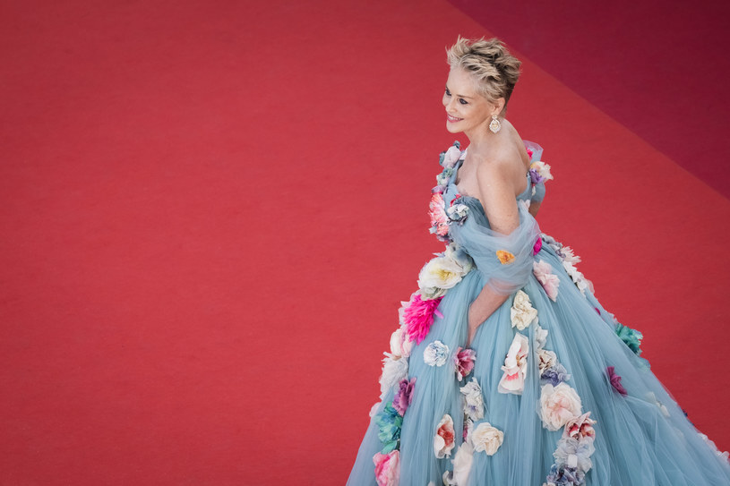 Sharon Stone, po siedmiu latach przerwy, pojawiła się na Międzynarodowym Festiwalu Filmowym w Cannes. Jej kreacja, w której pokazała się na czerwonym dywanie, zapierała dech w piersiach. Fotoreporterzy nie kryli zachwytu.