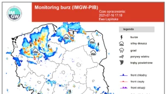 Burza i ulewny deszcz. Bydgoszcz liczy straty