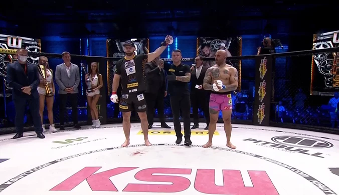 KSW 62. Szymon Kołecki - Akop Szostak - SKRÓT WALKI. WIDEO (POLSAT SPORT)