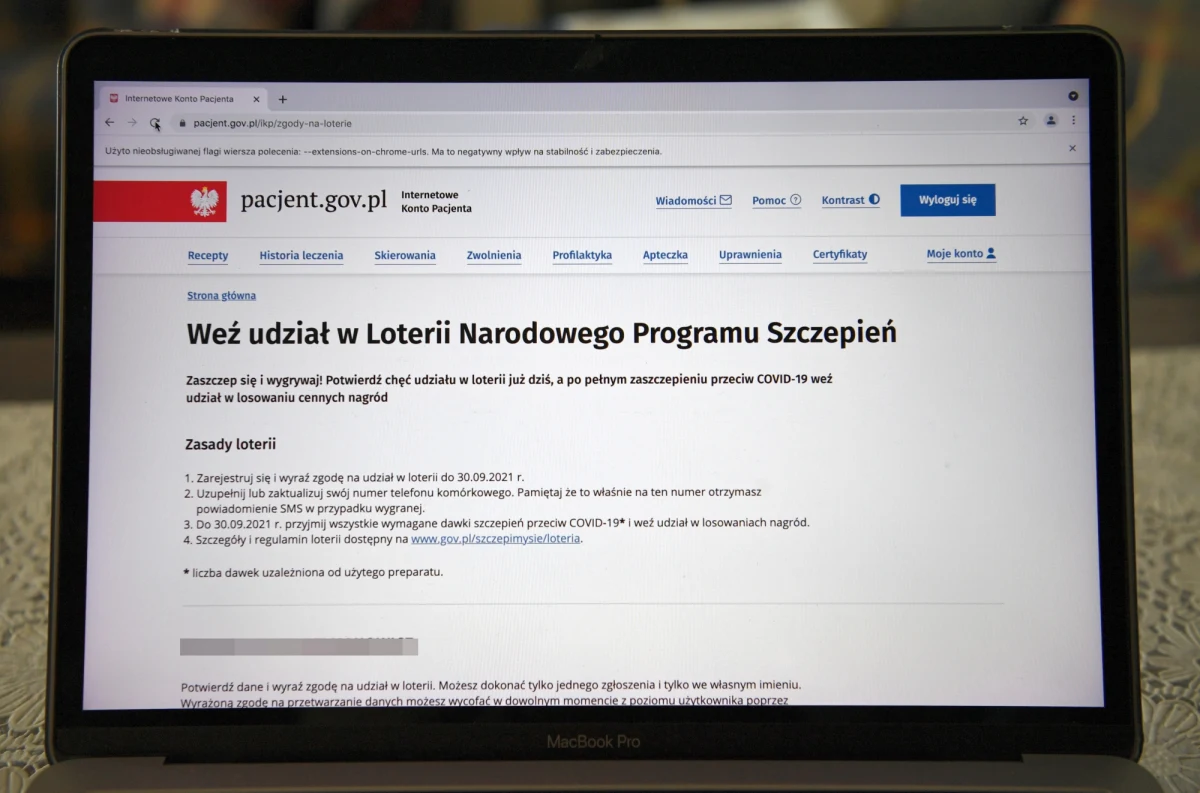 Pięć razy po 50 000 zł i 60 hulajnóg elektrycznych jest do wygrania w środę, w ramach tygodniowych nagród dla osób zarejestrowanych od 12 do 18 lipca tego roku w loterii szczepionkowej. To już drugie losowanie. Takie same nagrody będzie można wygrać w 10. kolejnych tygodniowych losowaniach.
