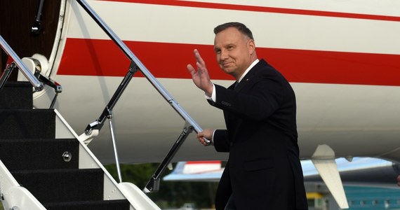 Interia w Tokio. Prezydent Andrzej Duda gościem specjalnym na pokładzie