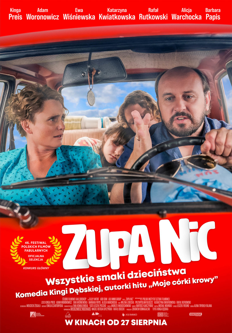 Oto przepis na "Zupę nic"! Zobaczcie plakat najnowszego filmu Kingi Dębskiej Wszystkie smaki dzieciństwa w czasach PRL-u - w kinach od 27 sierpnia!   