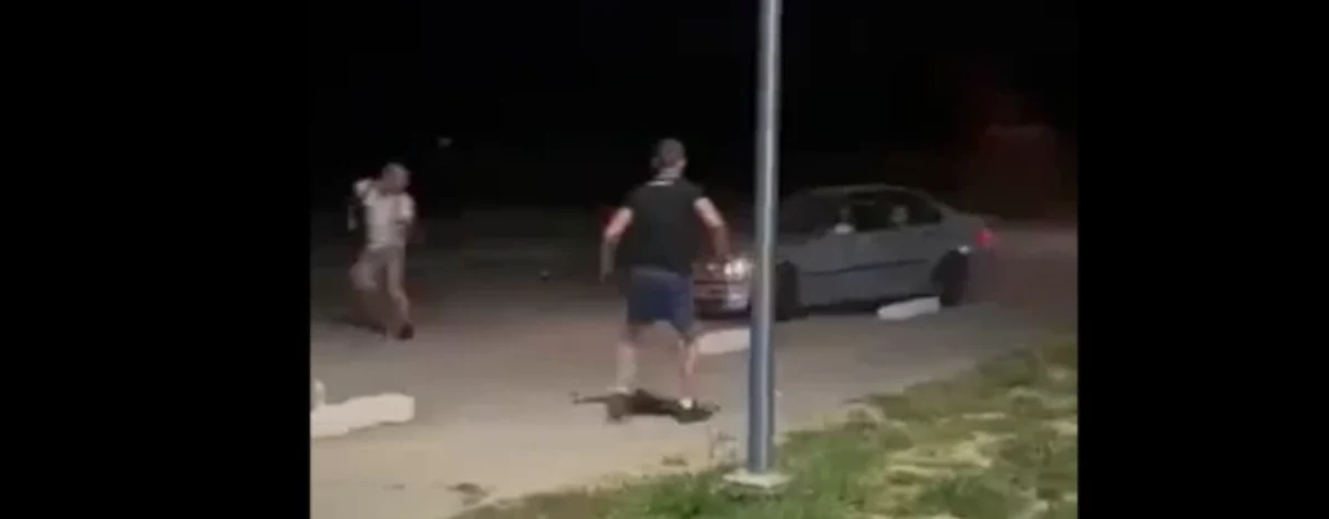 Policja zatrzymała trzy osoby w związku z nocną próbą potrącenia pieszych przy kąpielisku w Radymnie na Podkarpaciu. Nie ustalono jeszcze, kto kierował samochodem widocznym na nagraniu z incydentu. 